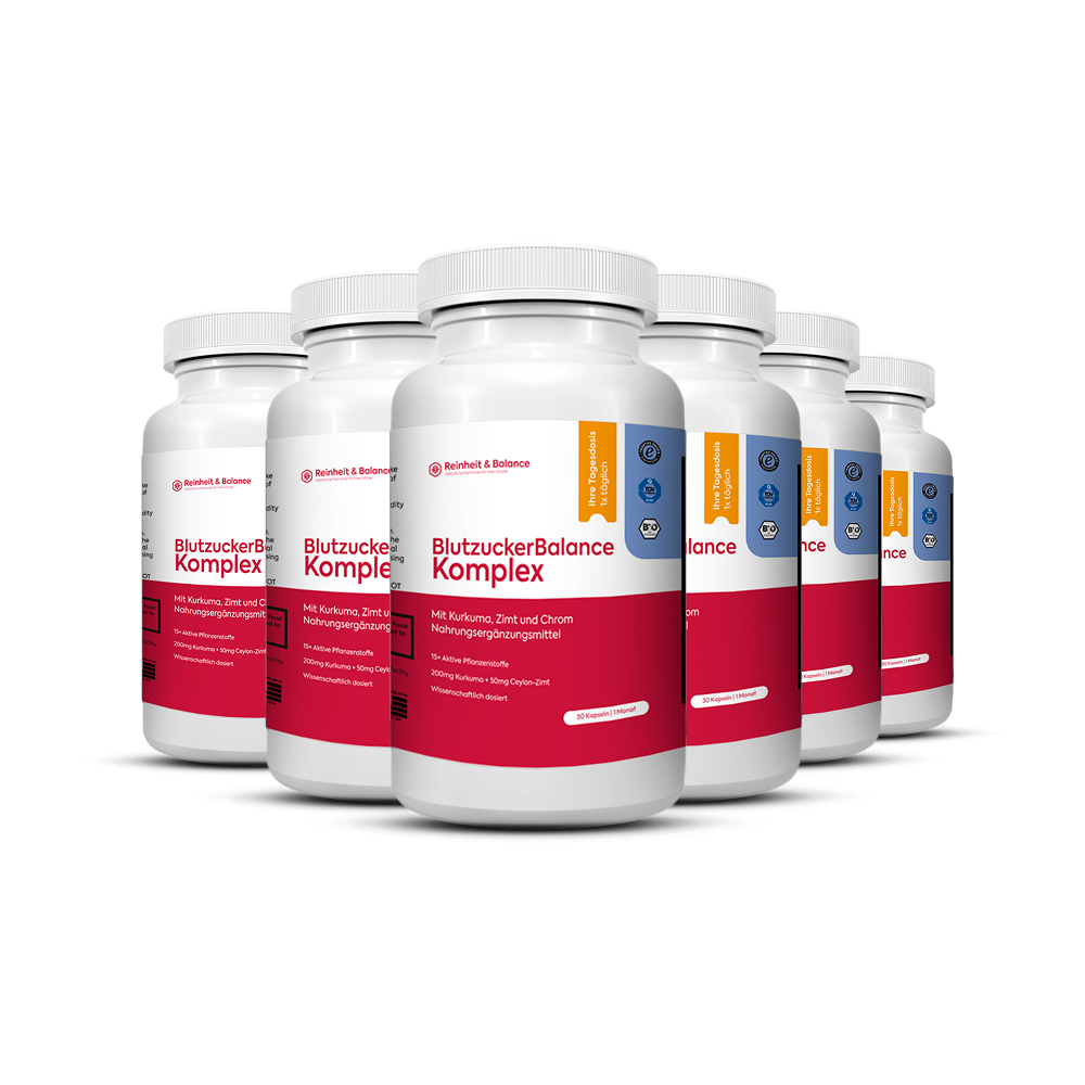 6 Flaschen BlutzuckerBalance Komplex