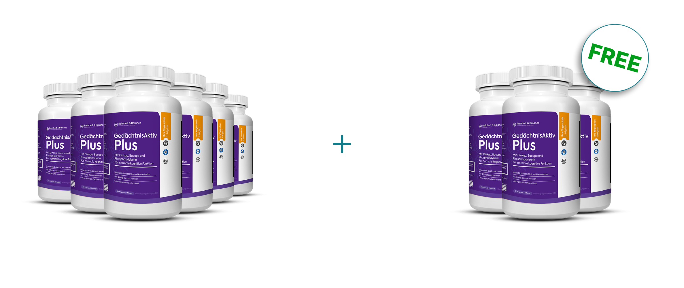 9 Flaschen GedachtnisAktiv Plus