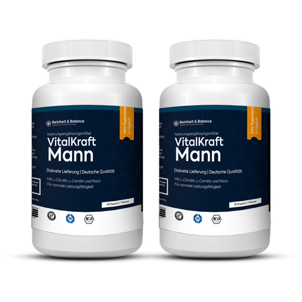 Vitalkraft Mann 2 Flaschen