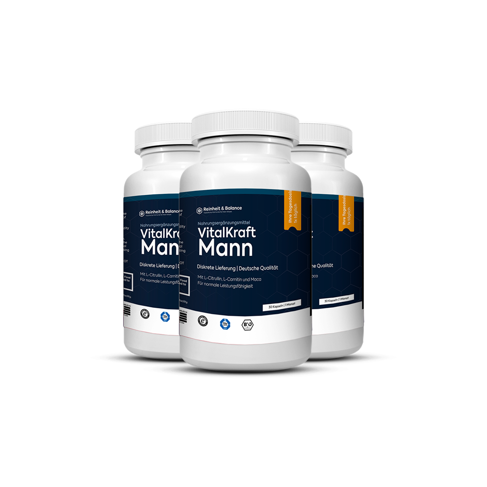 Vitalkraft Mann 3 Flaschen