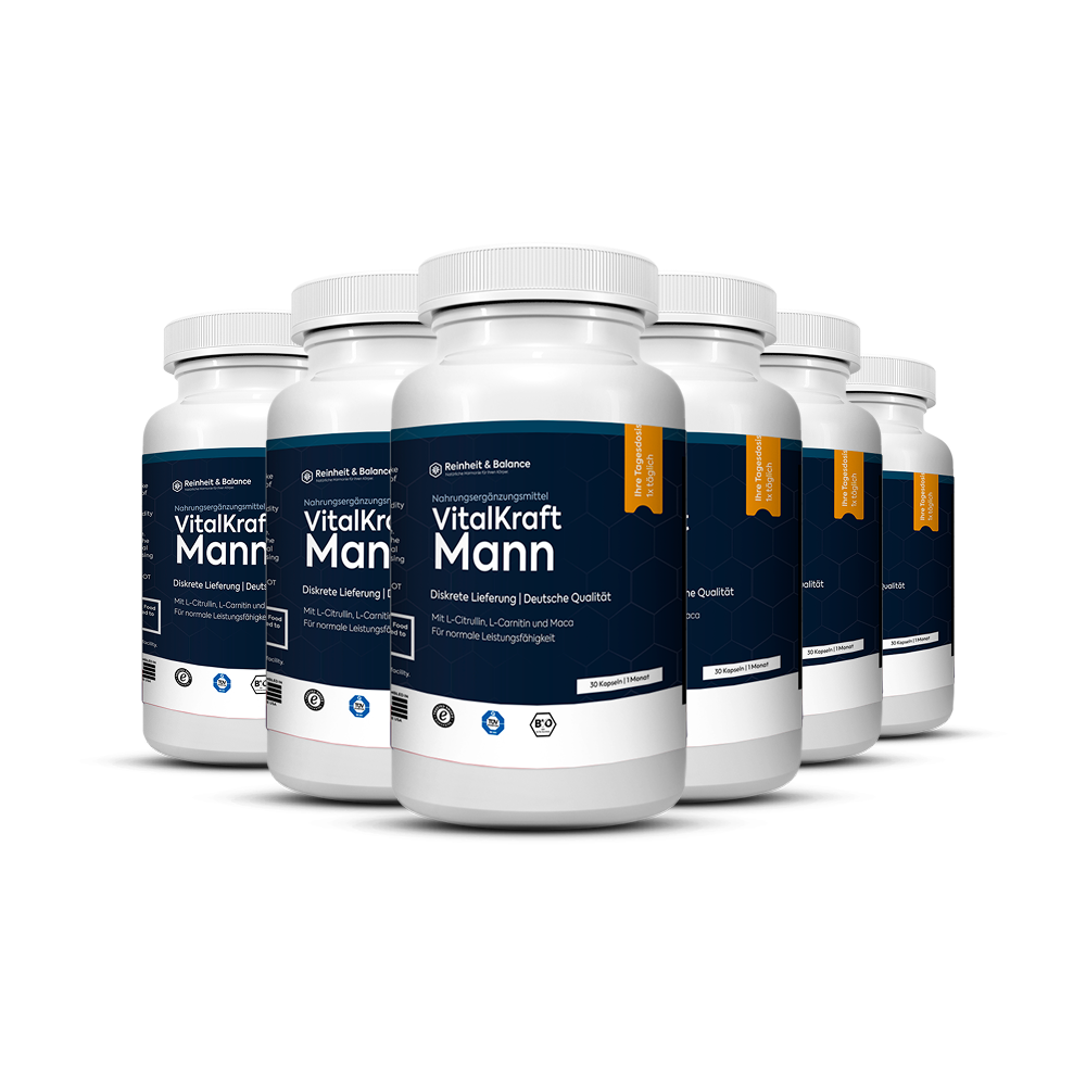 Vitalkraft Mann 6 Flaschen