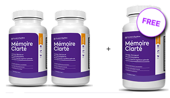 3 Flacons de Mémoire Clarté