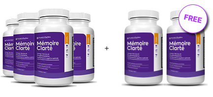 6 Flacons de Mémoire Clarté