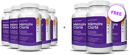 9 Flacons de Mémoire Clarté