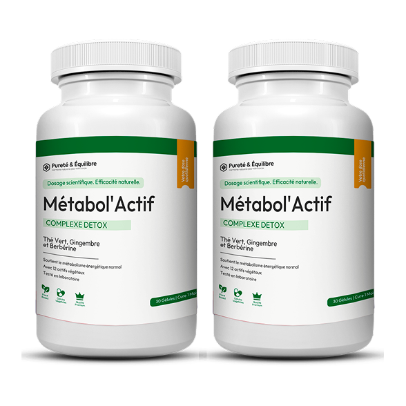 Métabol'Actif 2 Bouteilles