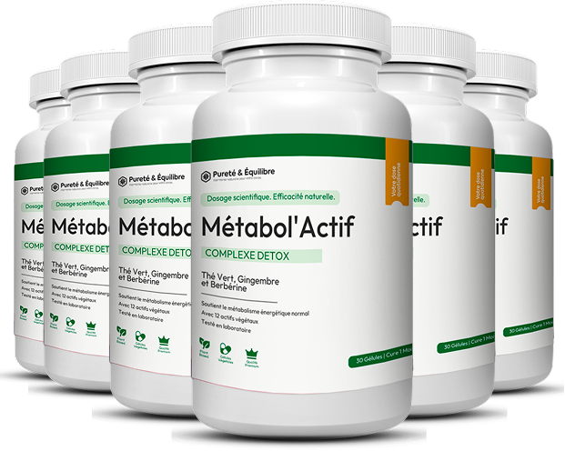 Métabol'Actif 6 Bouteilles