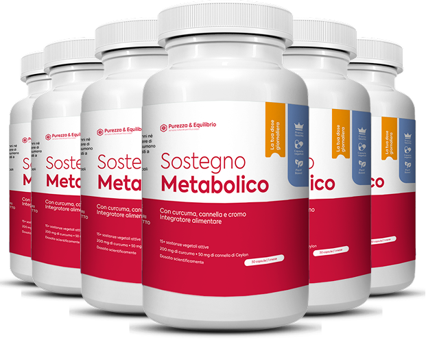 6 Flaconi di Sostegno Metabolico