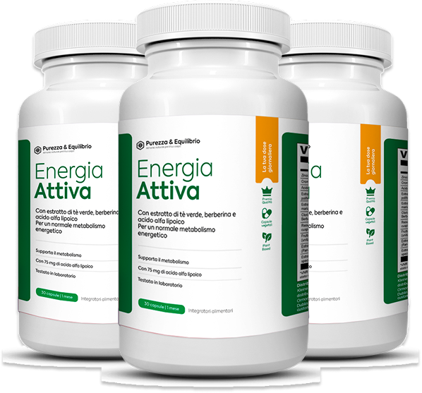 3 Flaconi di Energia Attiva