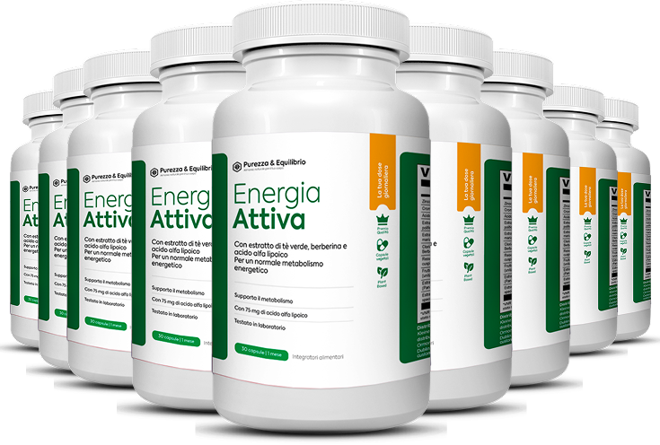 9 Flaconi di Energia Attiva