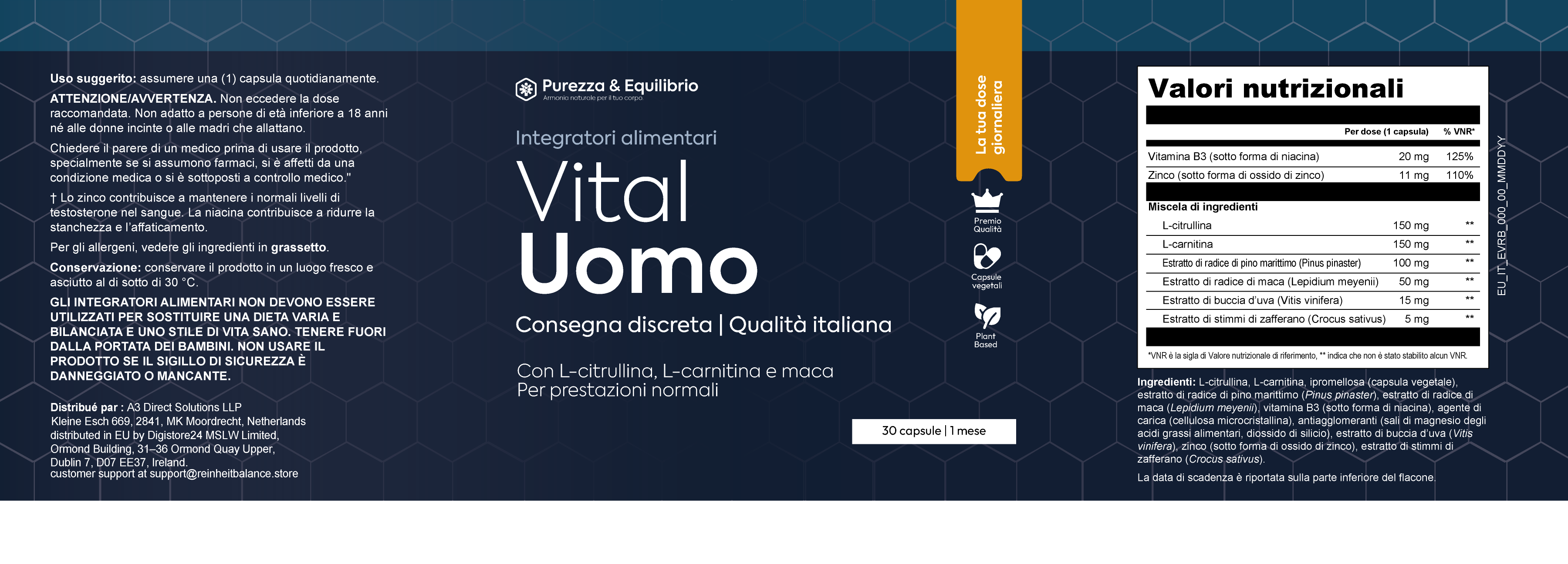 Etichetta di VitalUomo